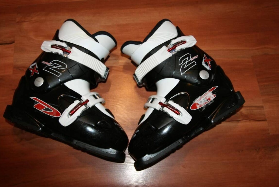 lyže dynamic 110 cm , lyžaky Salomon - 7