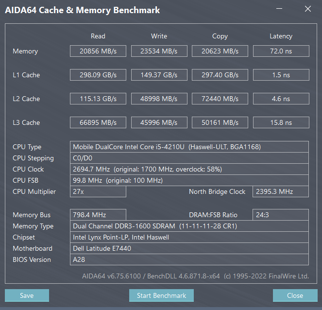 Dell 7440, i5 8GB 256 nova baterie - 7