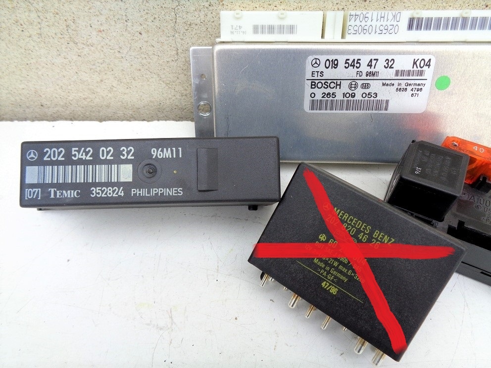 Mercedes C180 W202 náhradní díly - 7