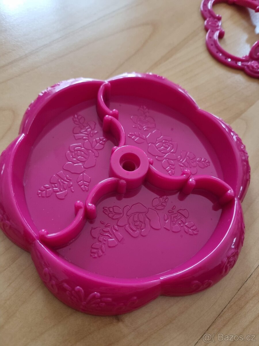 Stojánek na náušnice růžový - NOVÝ - 7