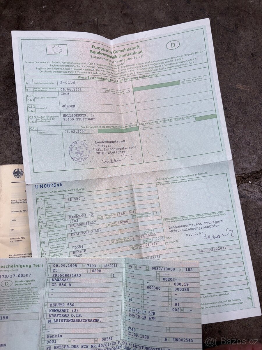 Kawasaki Zephyr 550 - 7