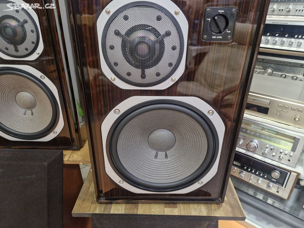 reproduktory Yamaha NS-1000- eben makasar- šelak - 7