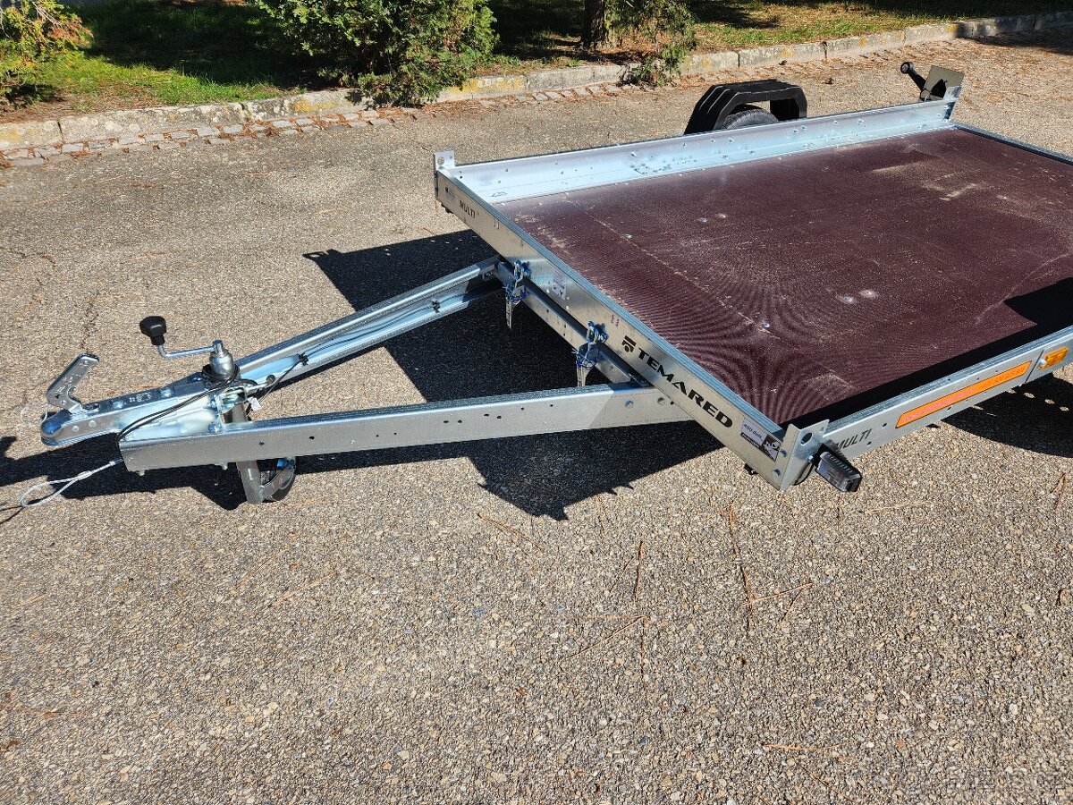 Multitransporter sklopka 295x163 cm, 750/200 kg, plná plocha - 7