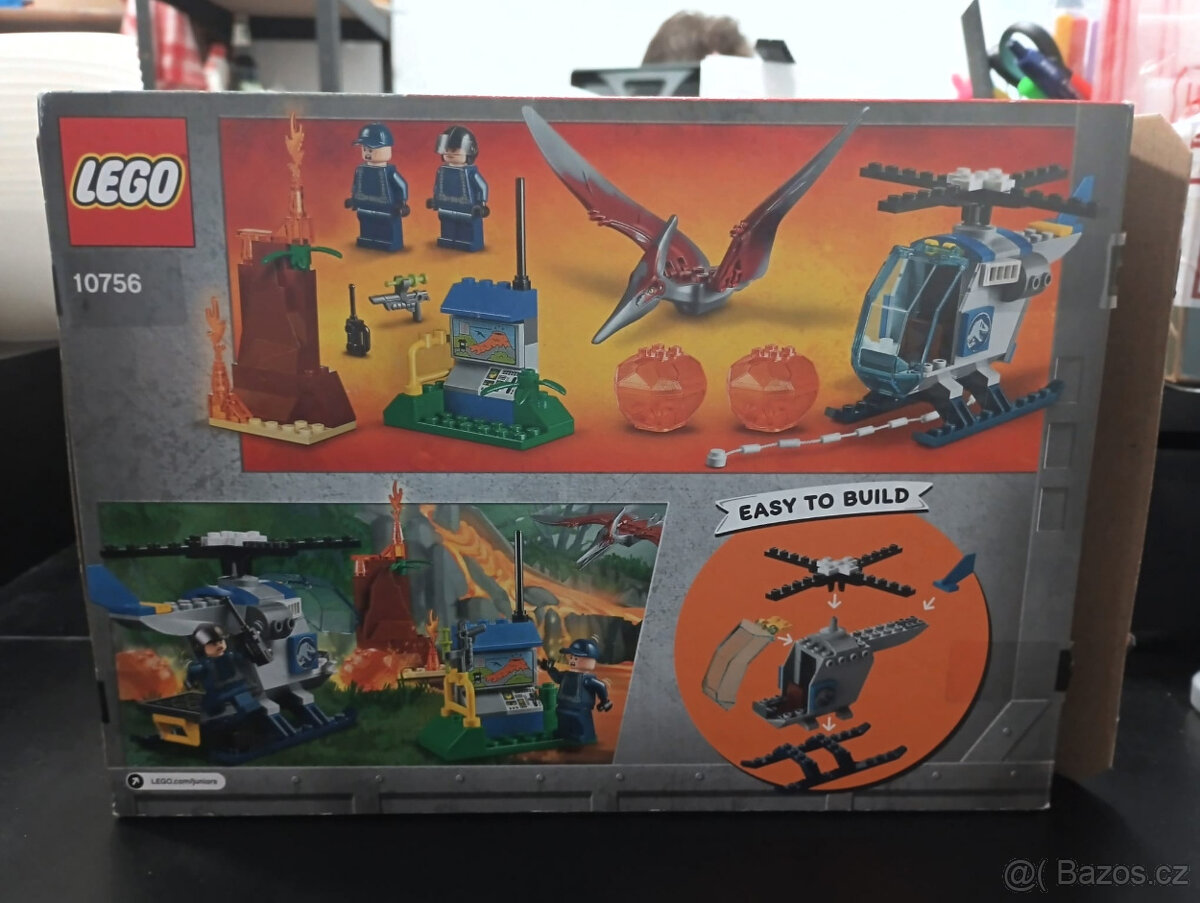 LEGO Jurassic World 10756 Pteranodon Escape +návod +box - 7