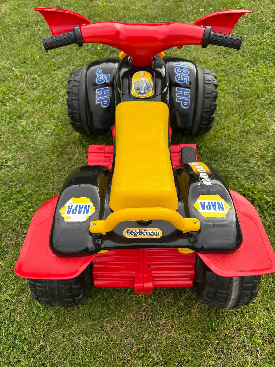 Peg Pérego dětská čtyřkolka elektrická - 7