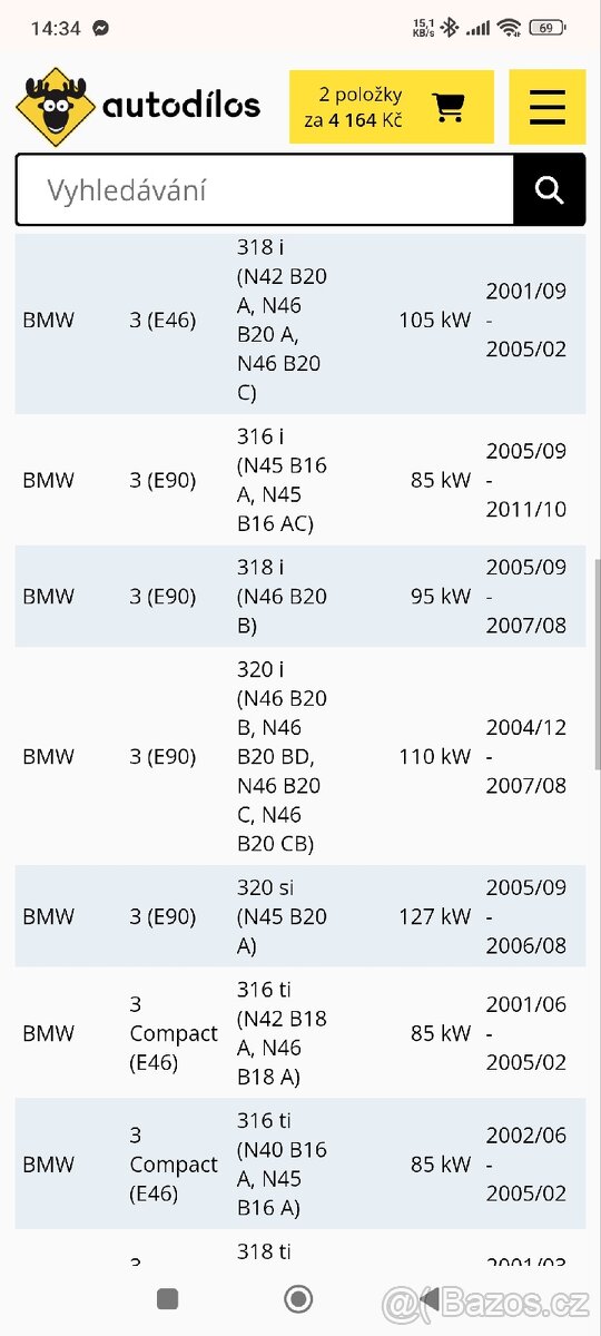 Řemenice servopumpy BMW - 7