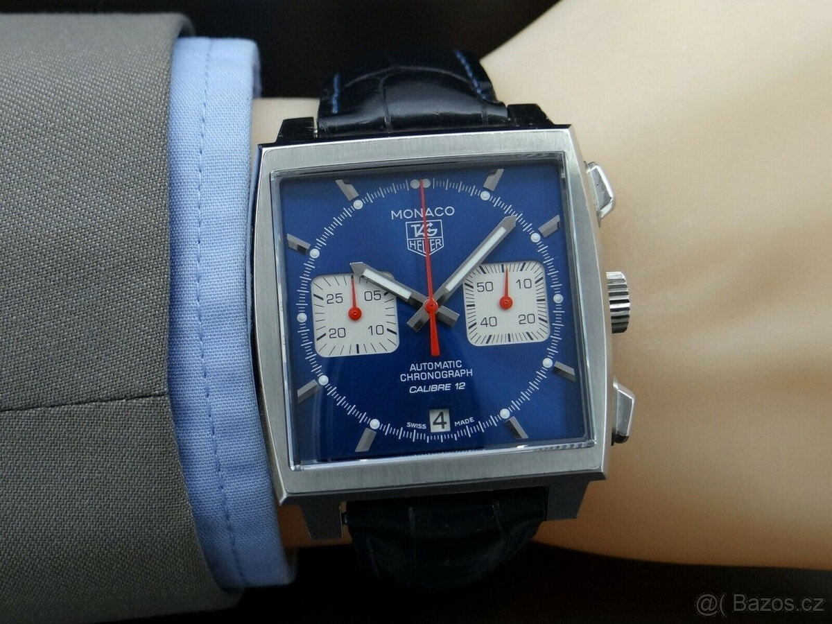 Pánské náramkové hodinky TAG HEUER CAW2111-0 MONACO CHRONO s - 7