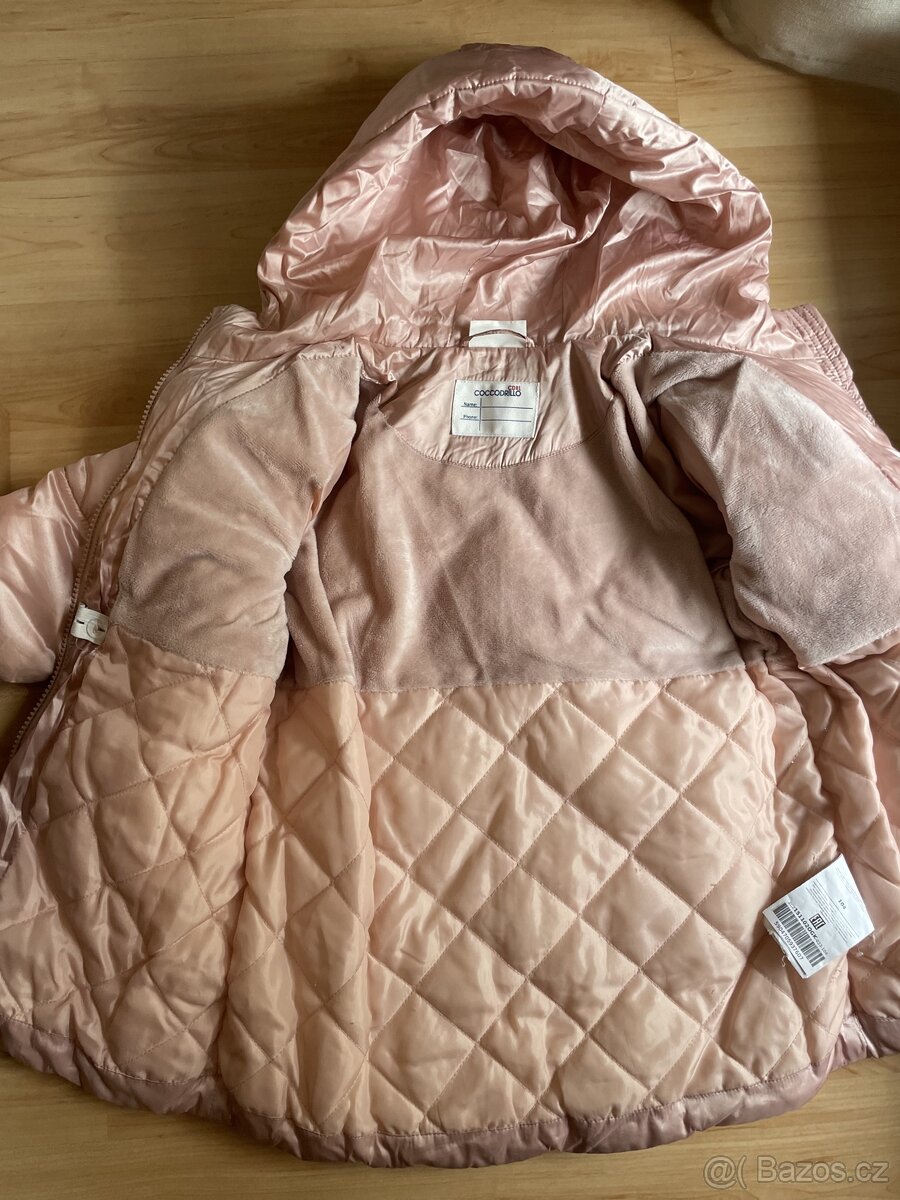 Zimní bunda dívčí 104 - 7