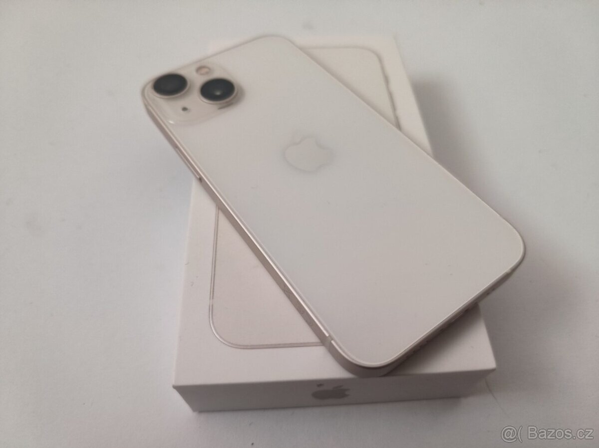 apple iphone 13 mini 128gb Starlight 100% Batéria - 7