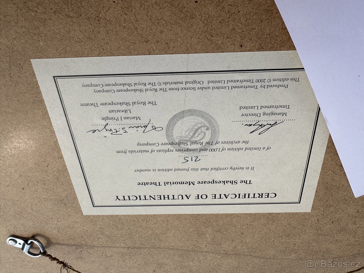 Original obrazy Shakespear Memorial Theatre - 7