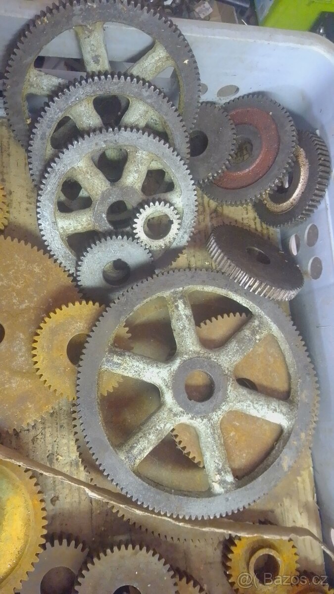 Kola převodovka soustruh závity obrábění kov - 7