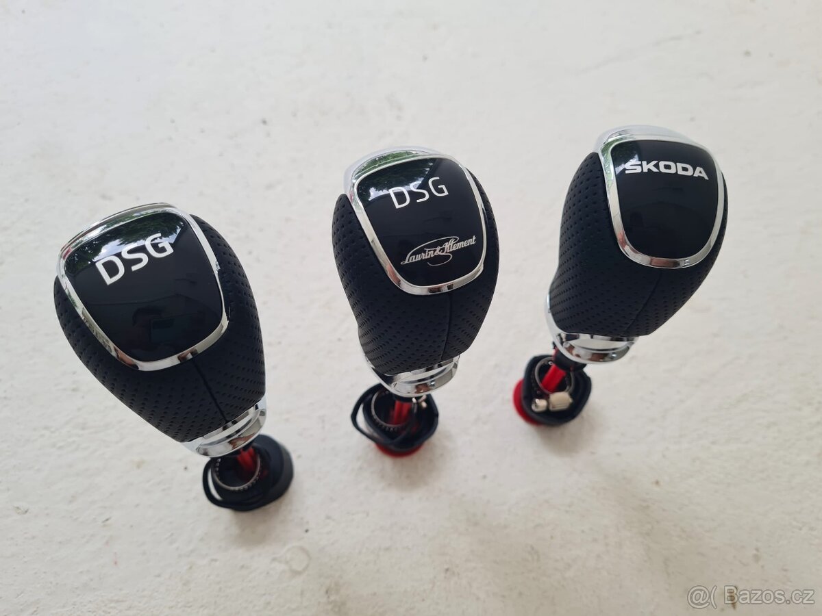 Alcantara / Perforovaná - hlavica DSG ŠKODA - 7