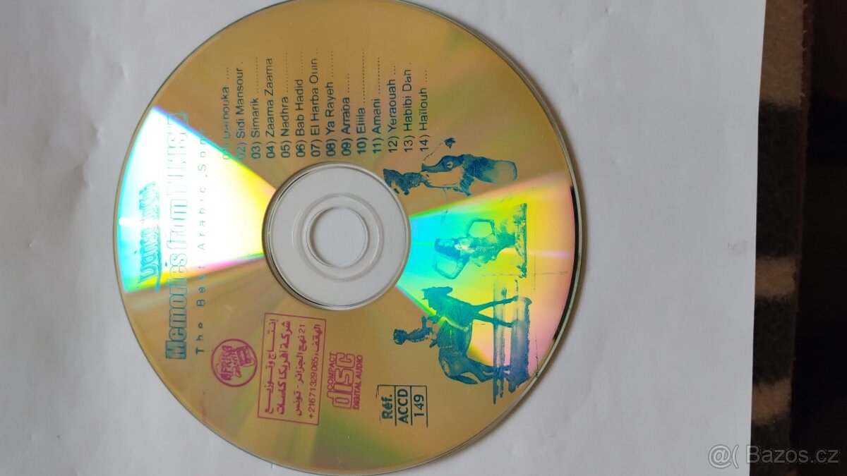 Prodej 4ks CD - hudba Arabština - originál - 7