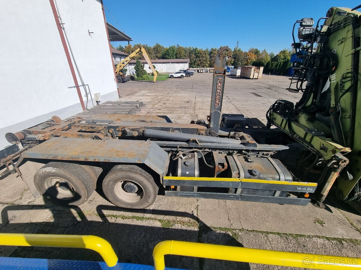 MAN TGS 26.440 6x4 (2010) kontajnerový nosič + HR Loglift - 7