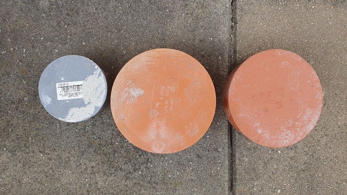 Kanalizační trubky, kolena, odbočky, redukce, atd. - 7