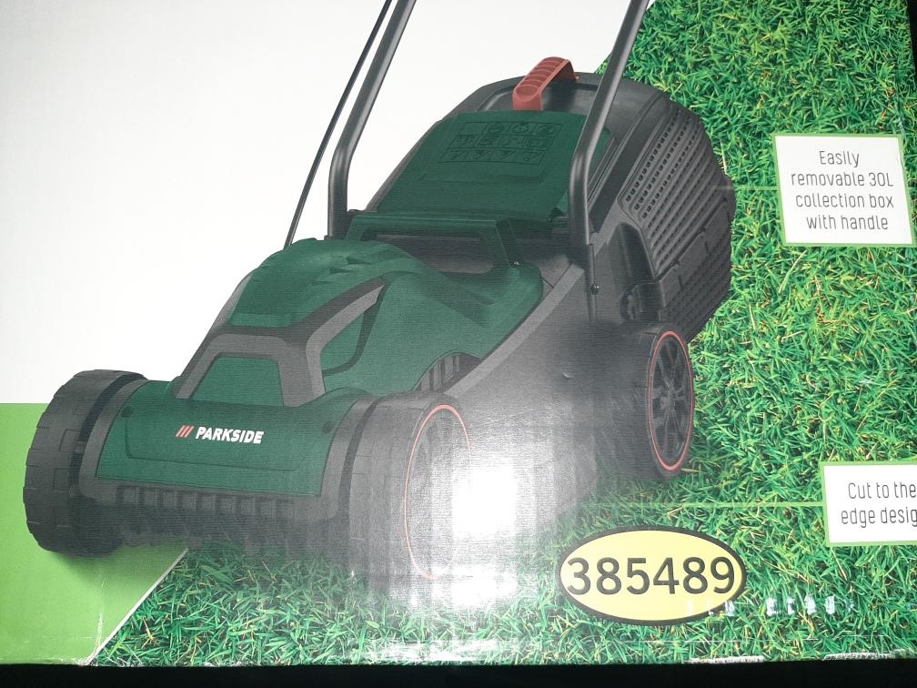 Elektrická zahradní sekačka na trávu Parkside PRM A1, nová - 7