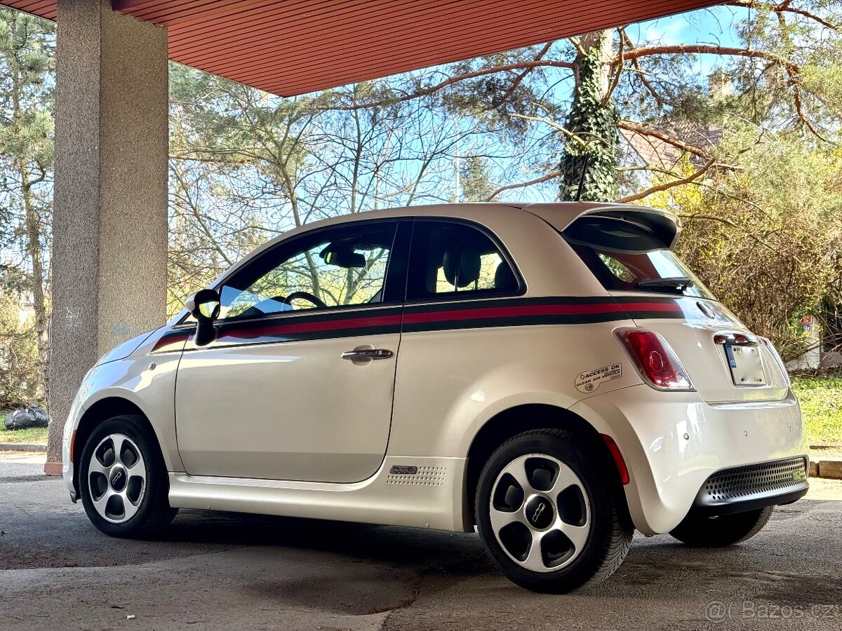 Fiat 500E, Nízké km, udržovaný, DPH - 7