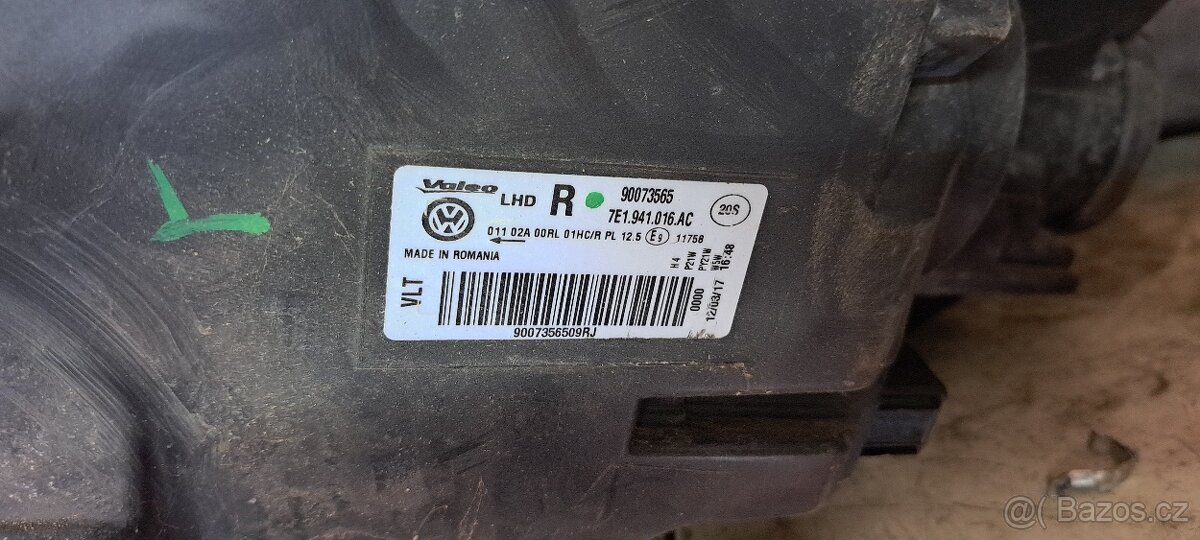 Prave halogenove svetlo vw t6 transporter - 7