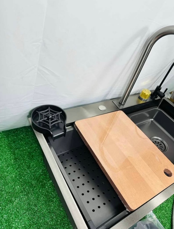 Multifunkční kuchyňský dřez s vodopádem 754620cm - 7