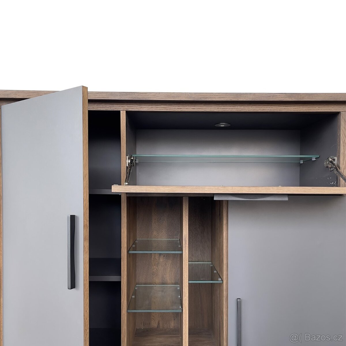 Dřevěná komoda/skříň - CUBO 140 cm - 7