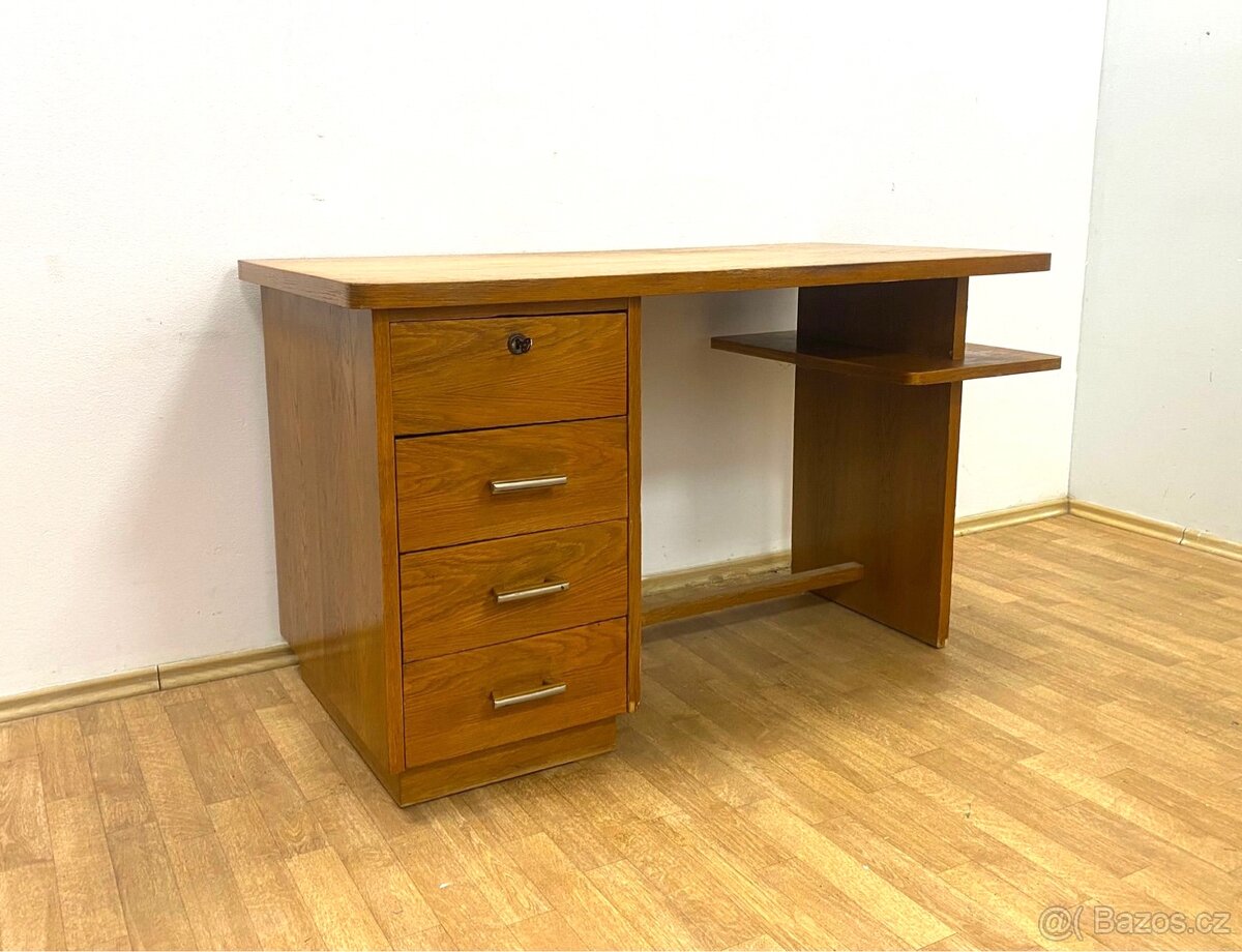 Retro psací stůl 60. léta - 7