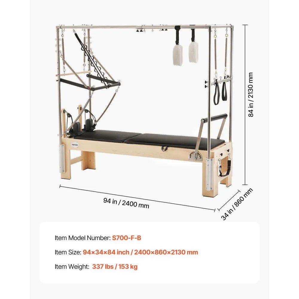 Pilates reformer, stroj na cvičení - 7