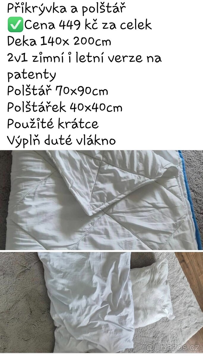Prostěradlo, povlečení,peřiny - 7