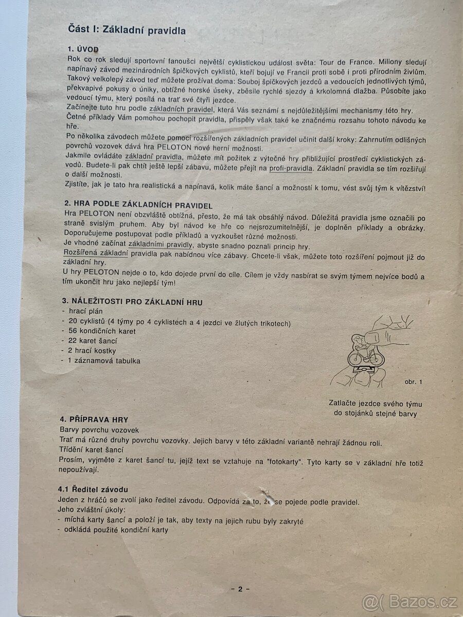 Retro stolní hra Peloton - 7