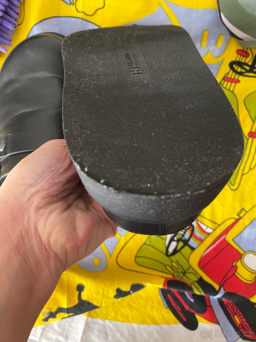 krásné kožené pantofle Pull&Bear - 7