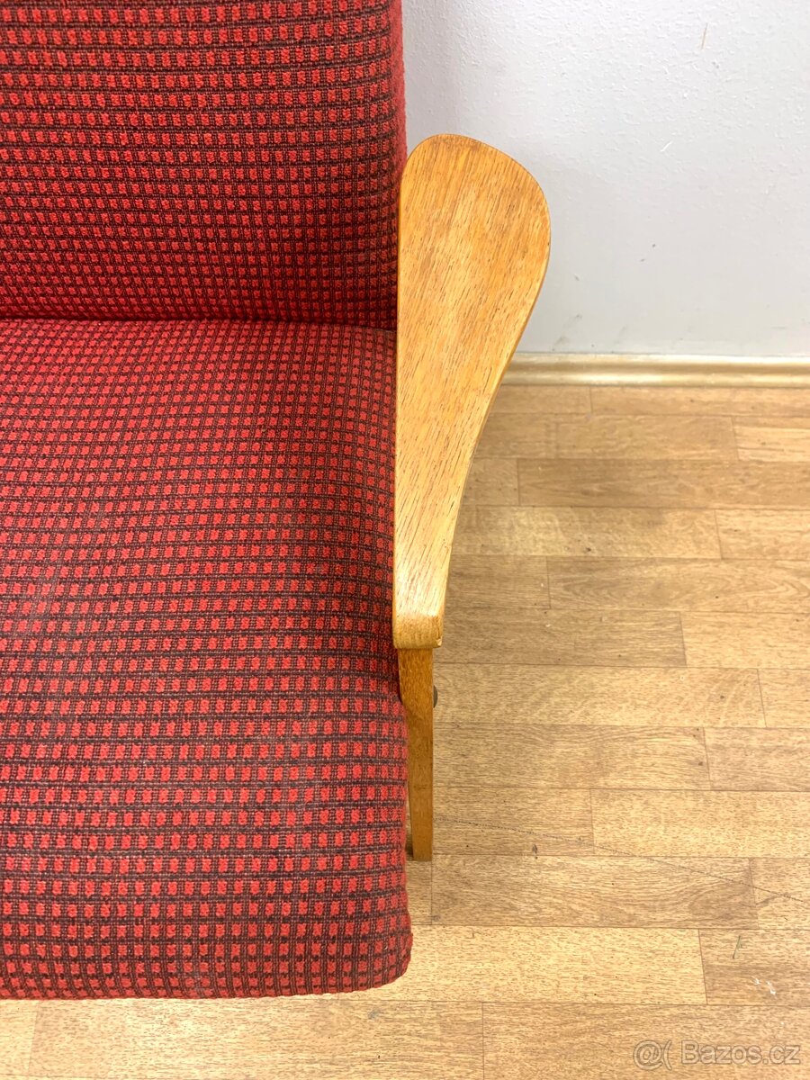 Retro křeslo 60. léta Brusel — - 7