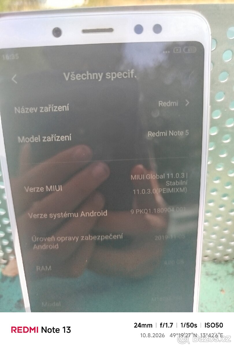 Xiaomi Redmi note 5 - 7