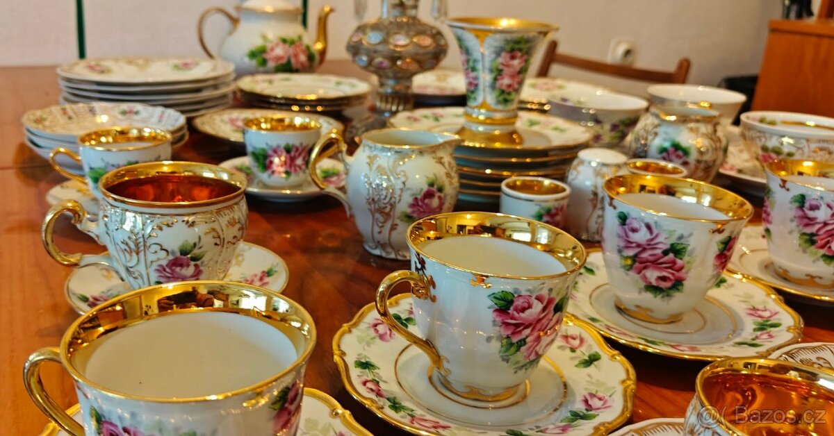 RUČNĚ MALOVANÝ PORCELÁN - 7