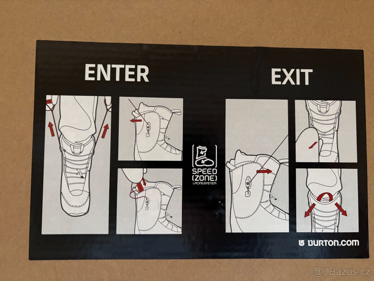 Set Snowboard dívčí/dámský 145cm a SNB boty vel.40 - 7