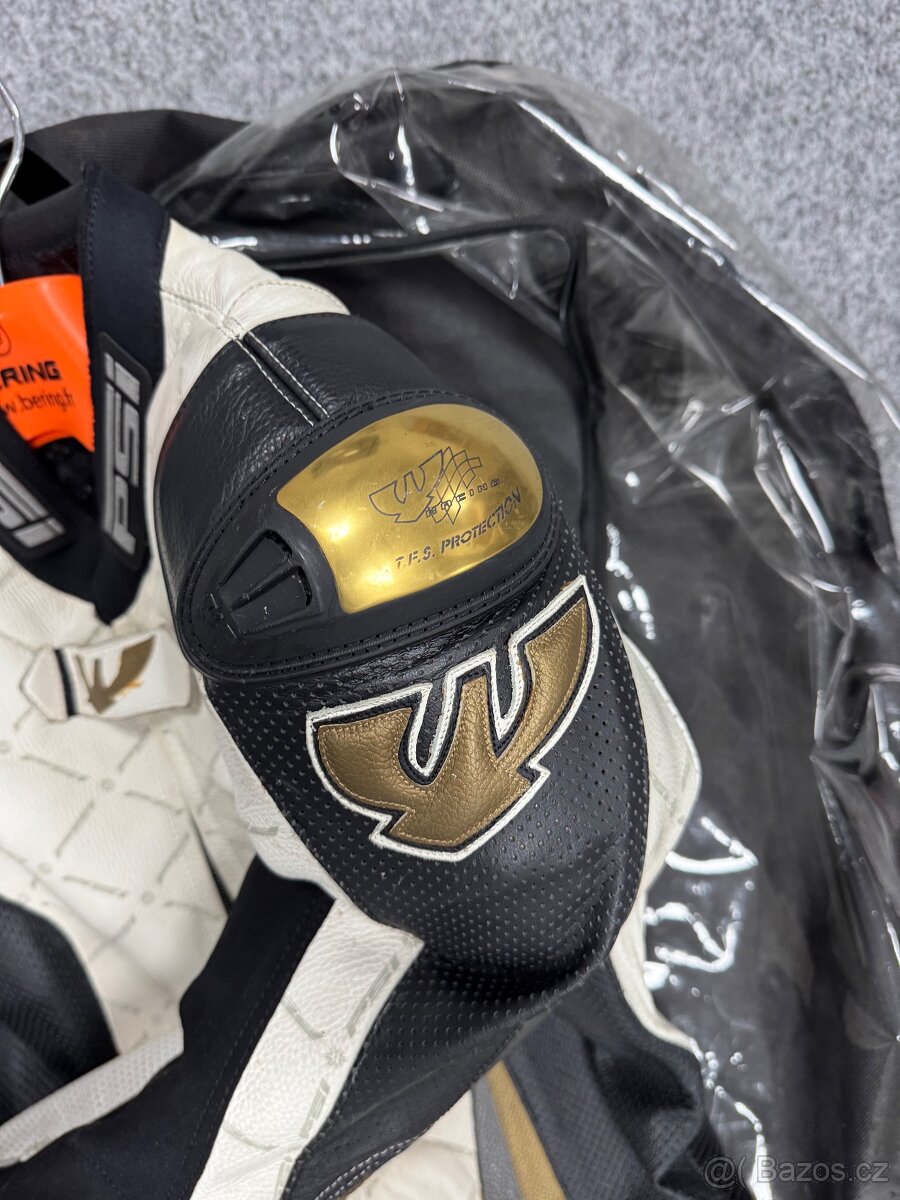 Kožená jednodílná kombinéza PSí Hubík vel. 38 - 7