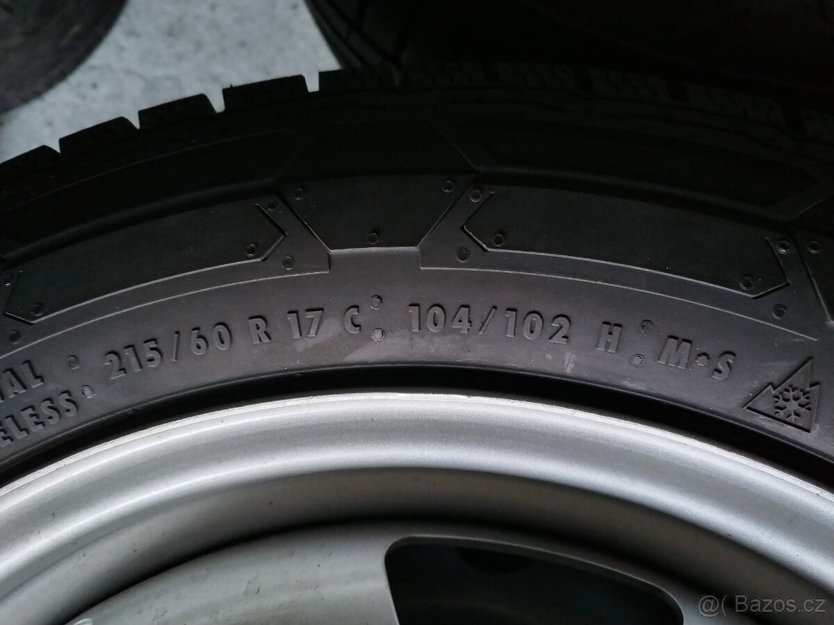 disky VW transporter T5 T6 multivan 215/60/17C zima - 7