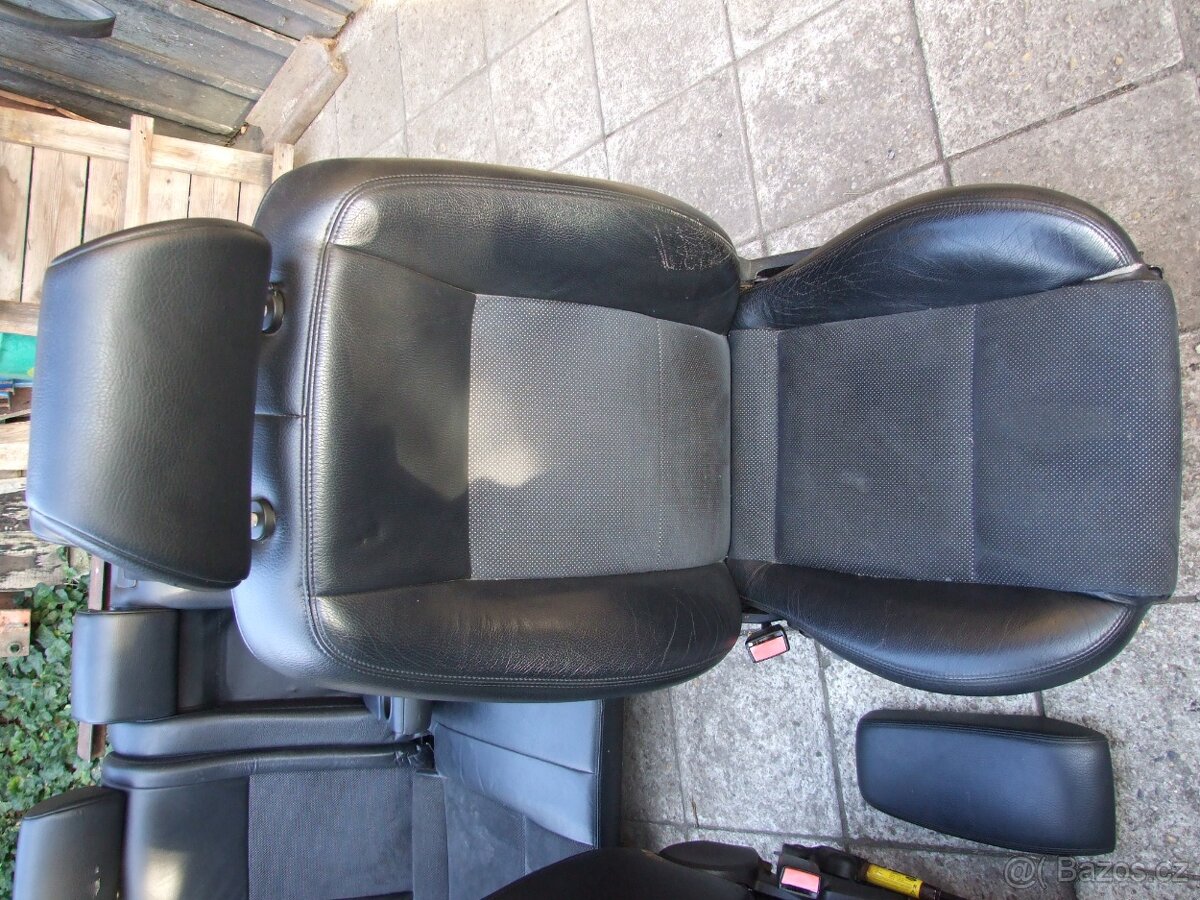 Sedačky do Ford Mondeo MK3 kombi el.stavitelné polokožené - 7