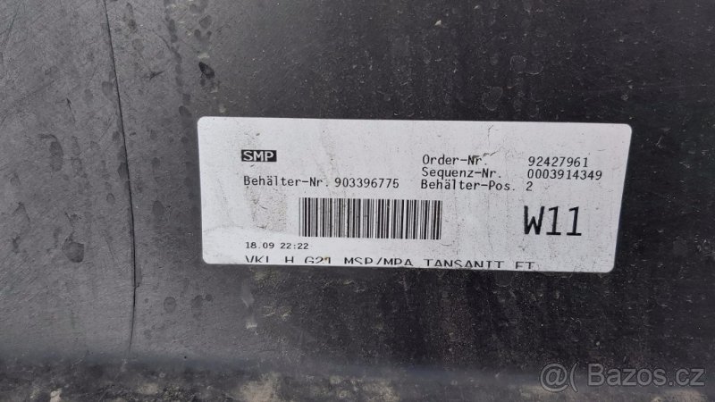 zadní nárazník bmw 3 G21 mpaket m paket - 7