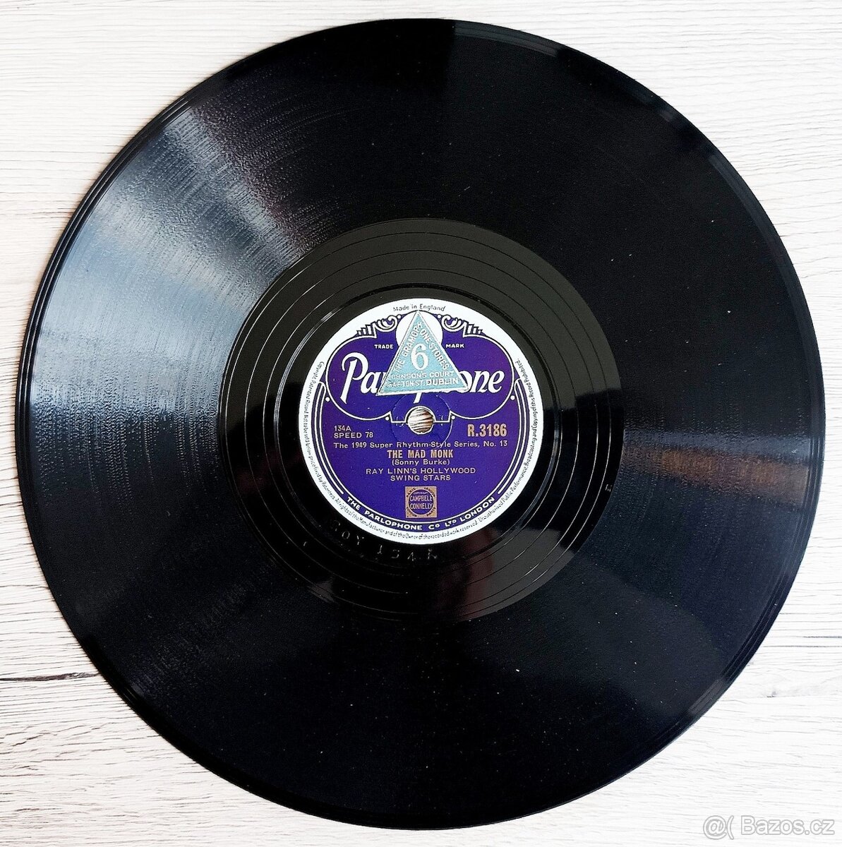 Starožitné šelakové gramodesky americký jazz, swing - 7