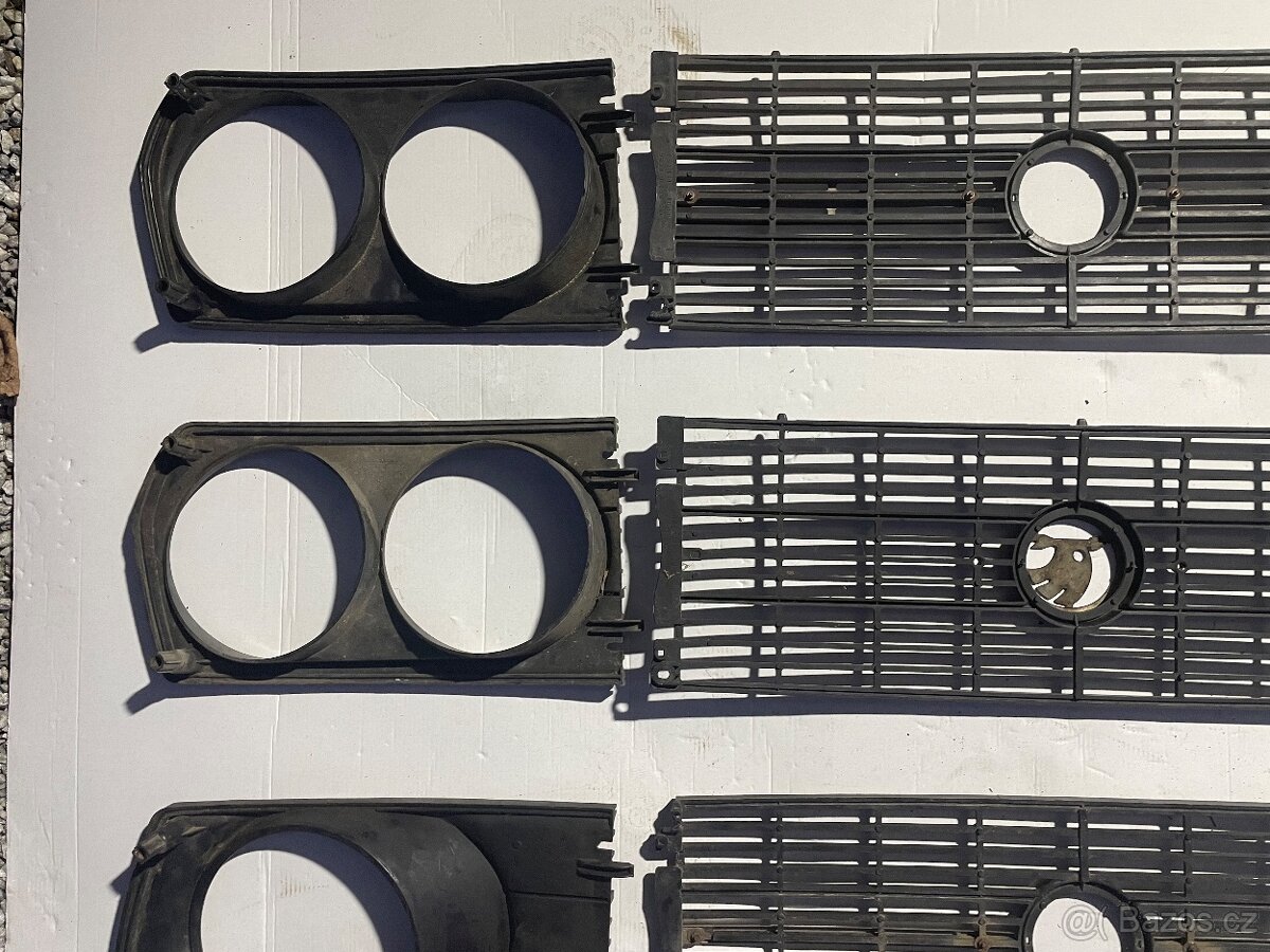 Přední čtyřoká maska - Škoda 120 GLS - 7
