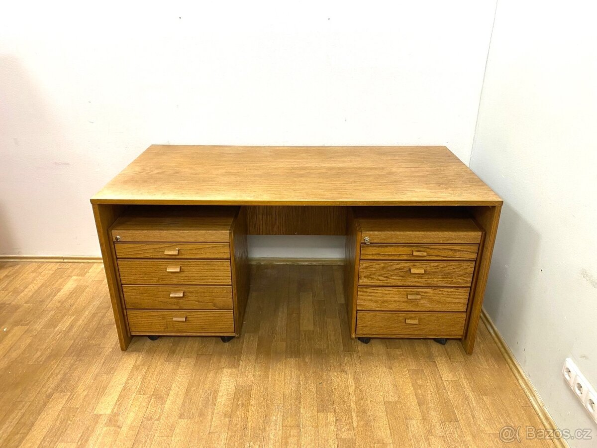 Retro psací stůl 80. léta - 7