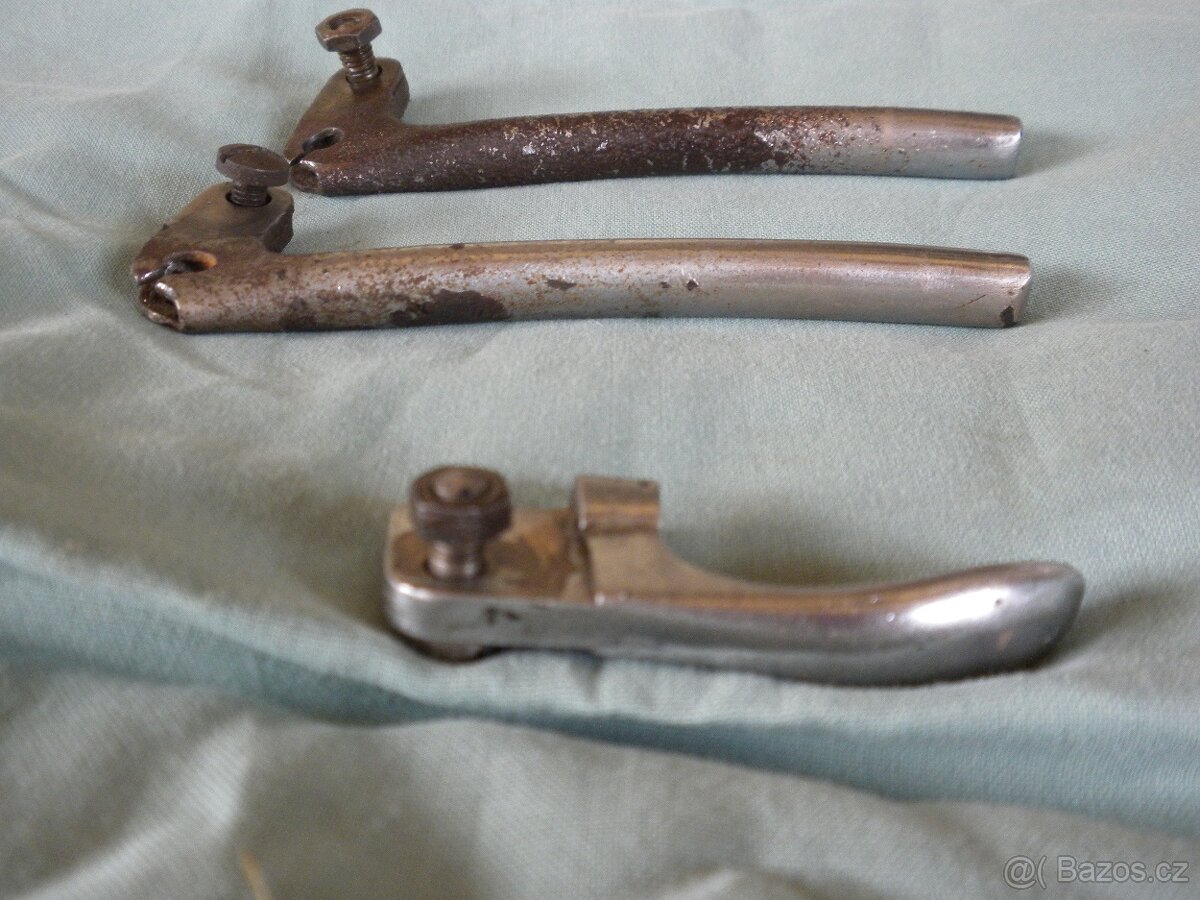 JAWA předválečná všechny modely páčky v patině zachovalé - 7