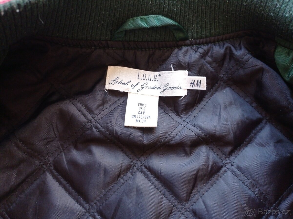 Baseballová bunda H&M - (M) jako nová - 7