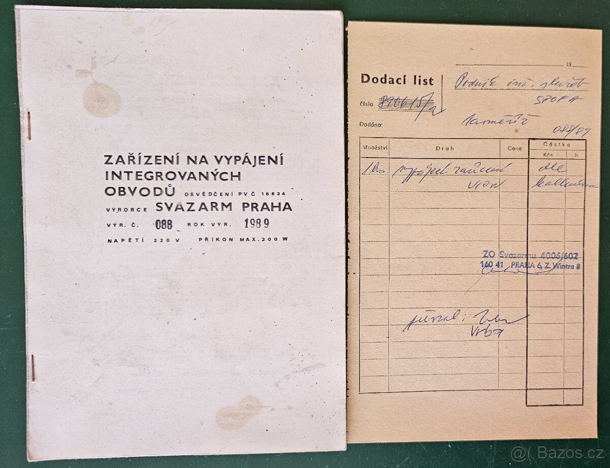 Prodám novou horkovzdušnou vyfukovačku pro vypájení IO - 7