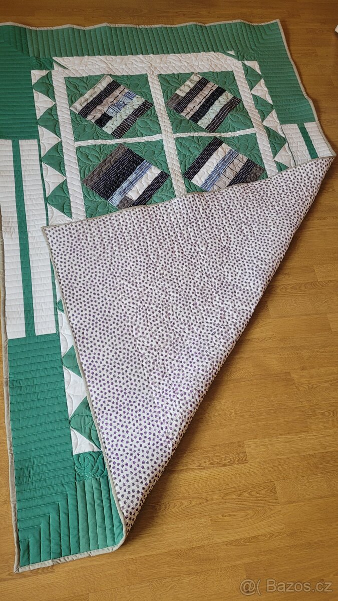 Prodám patchworkovou deku - 7