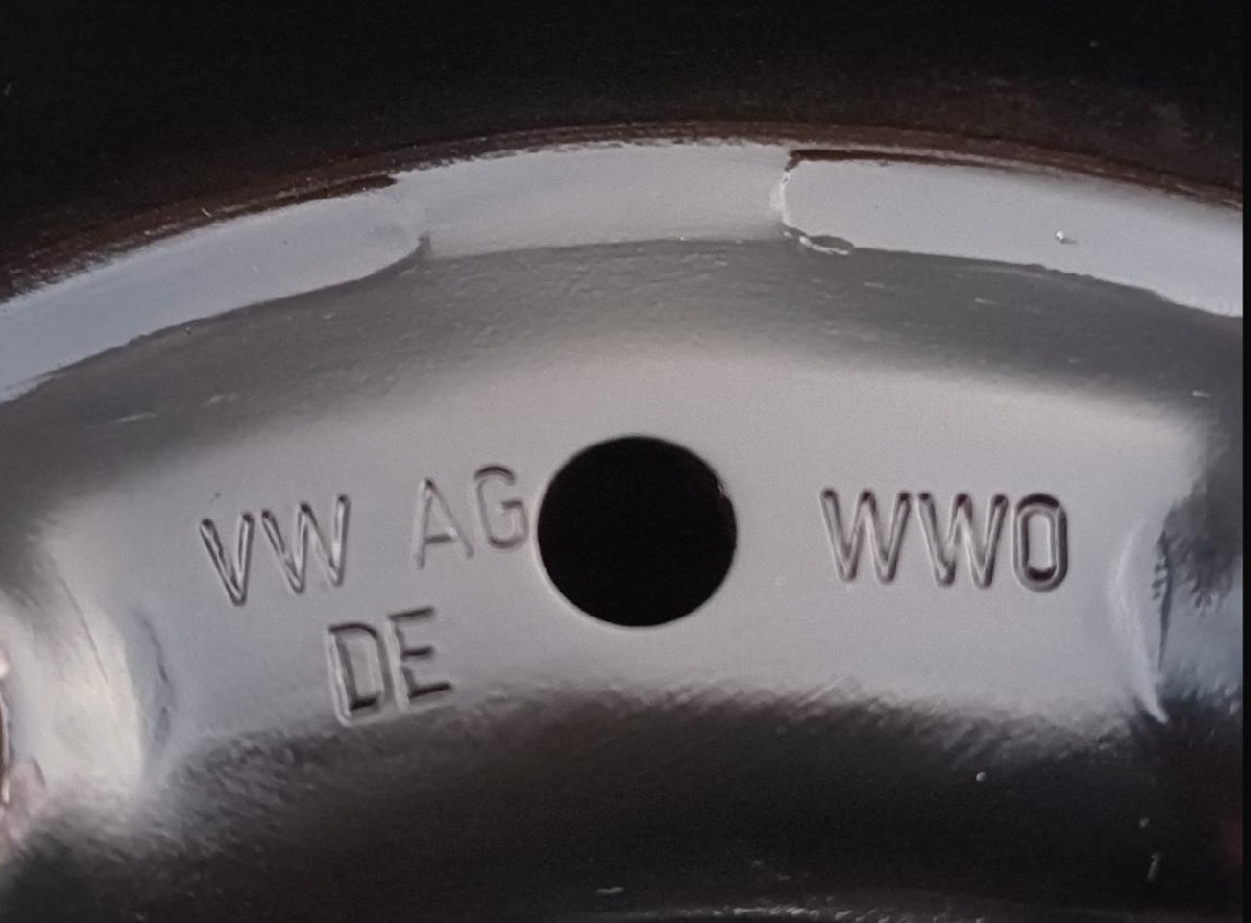 Plechové disky sada - originál VW Škoda 5x112 6Jx15 ET43 - 7