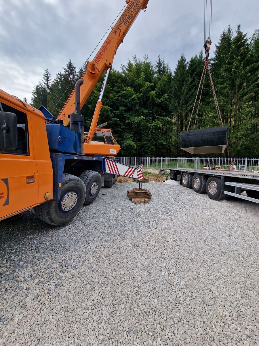 Prodám autojeřáb Tatra AMK60-41 Gottwald - 7