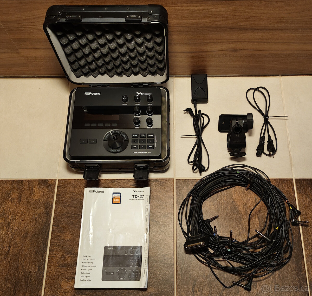 modul Roland TD- 27 + kufřík Reloop - 7