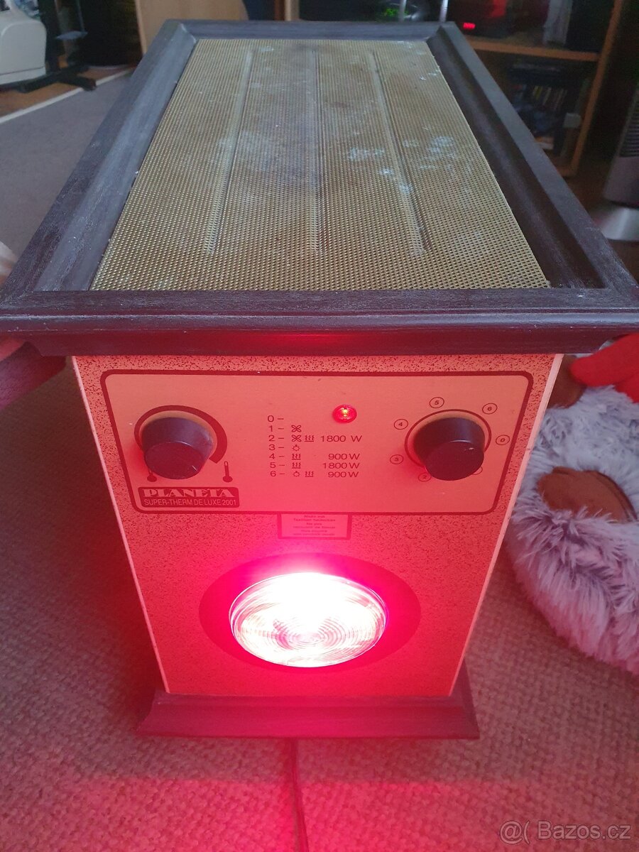 Elektrický ventilátorový ohřívač Planeta Supertherm - 7