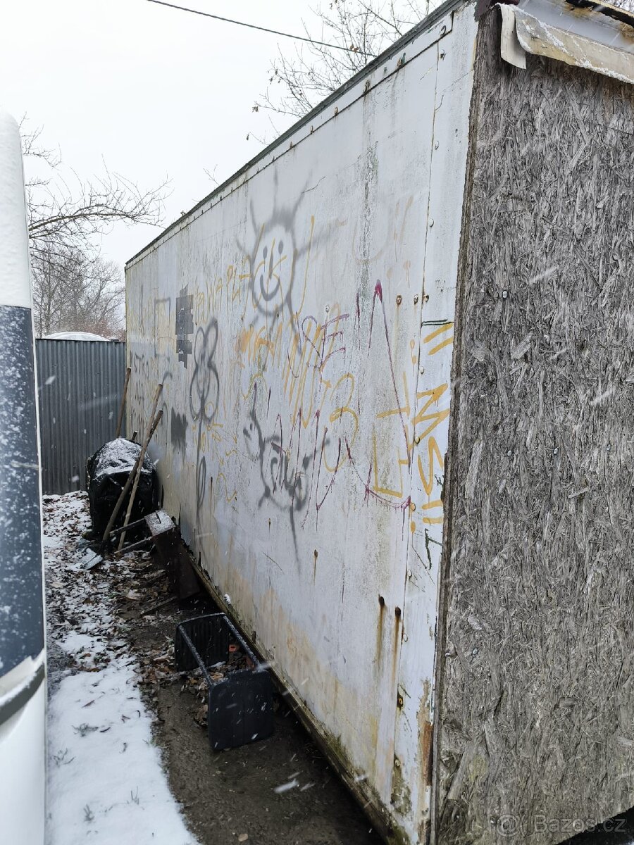 Stavební buňka/bouda/přístřešek 2,5 x 2,7 x 6 m - 7