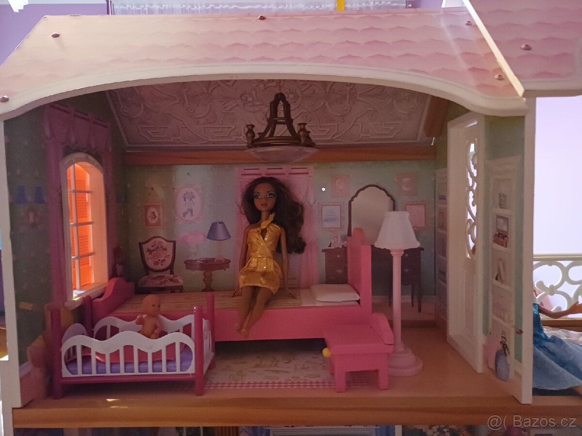 Velký domeček pro panenky Barbie - 7
